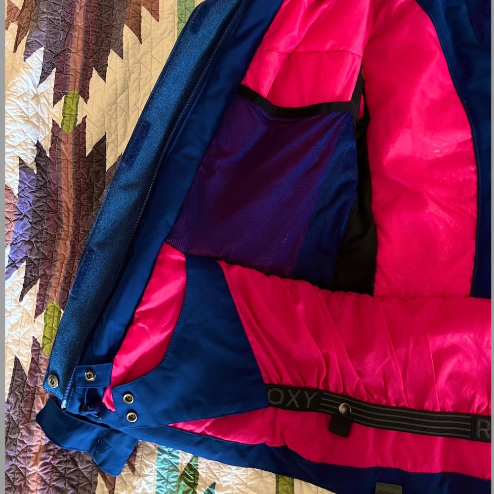 Denim Colored Roxy Ski Jacket - image 5